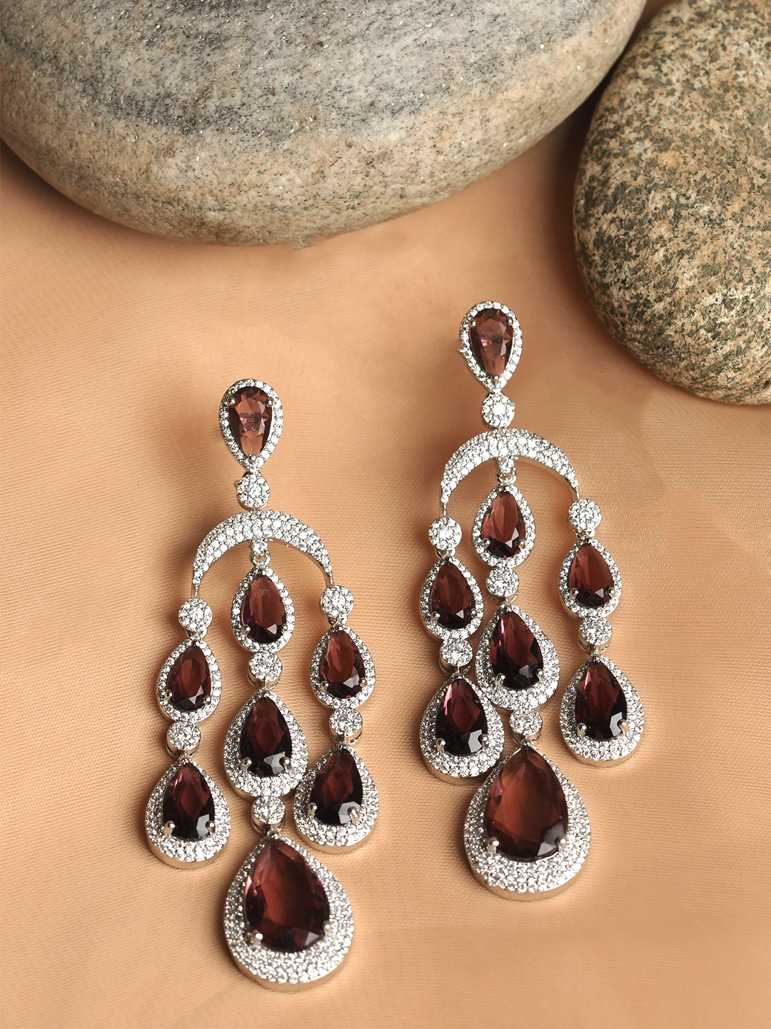 Long Heavy AD Earrings