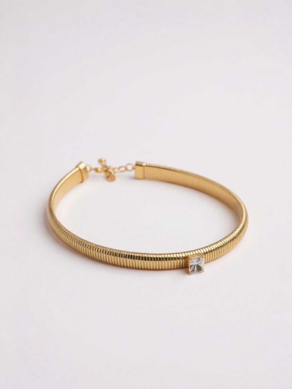 Elastic Thick Chain Necklace