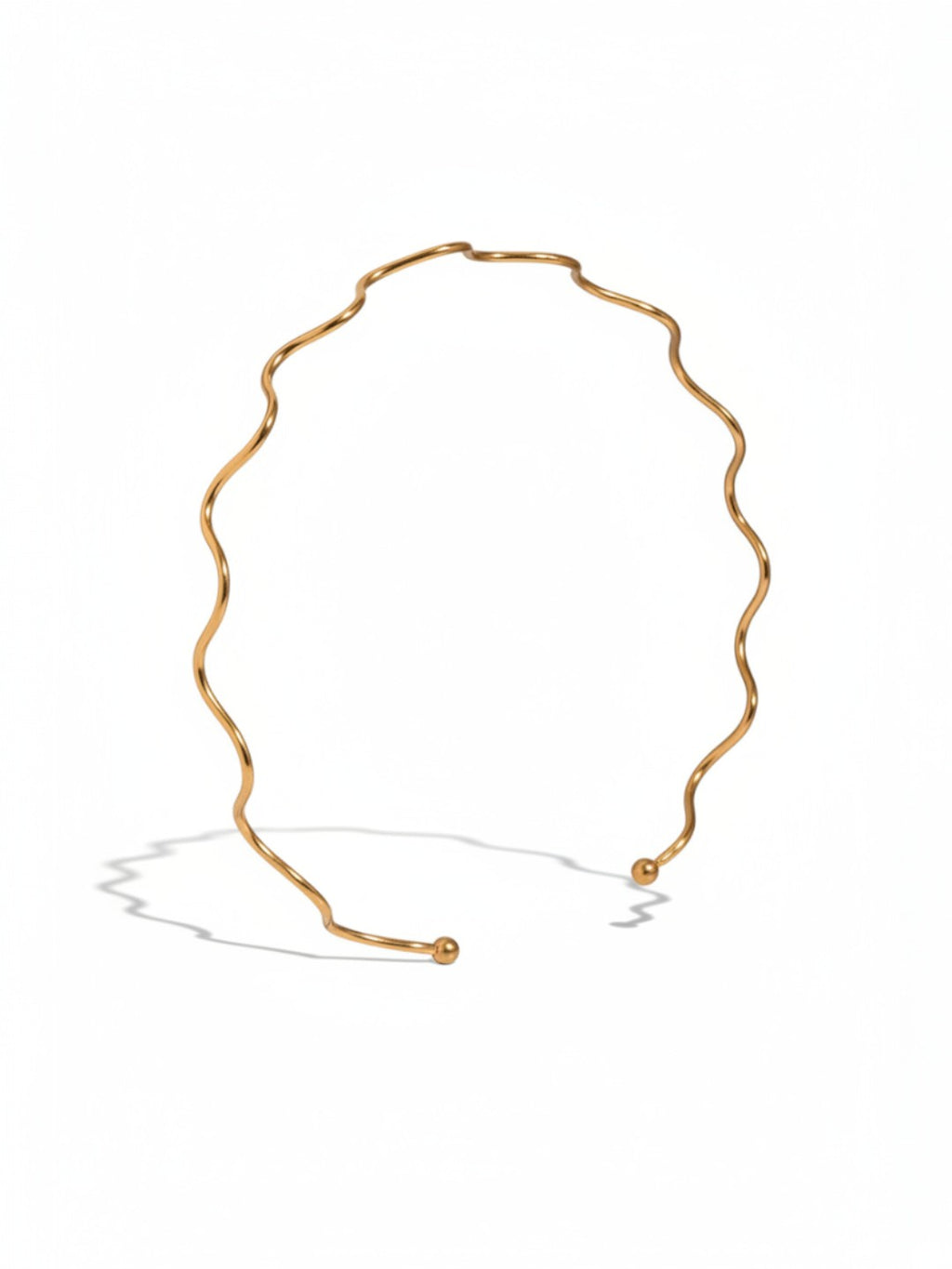 Irregular Collar Wavy Neck Choker