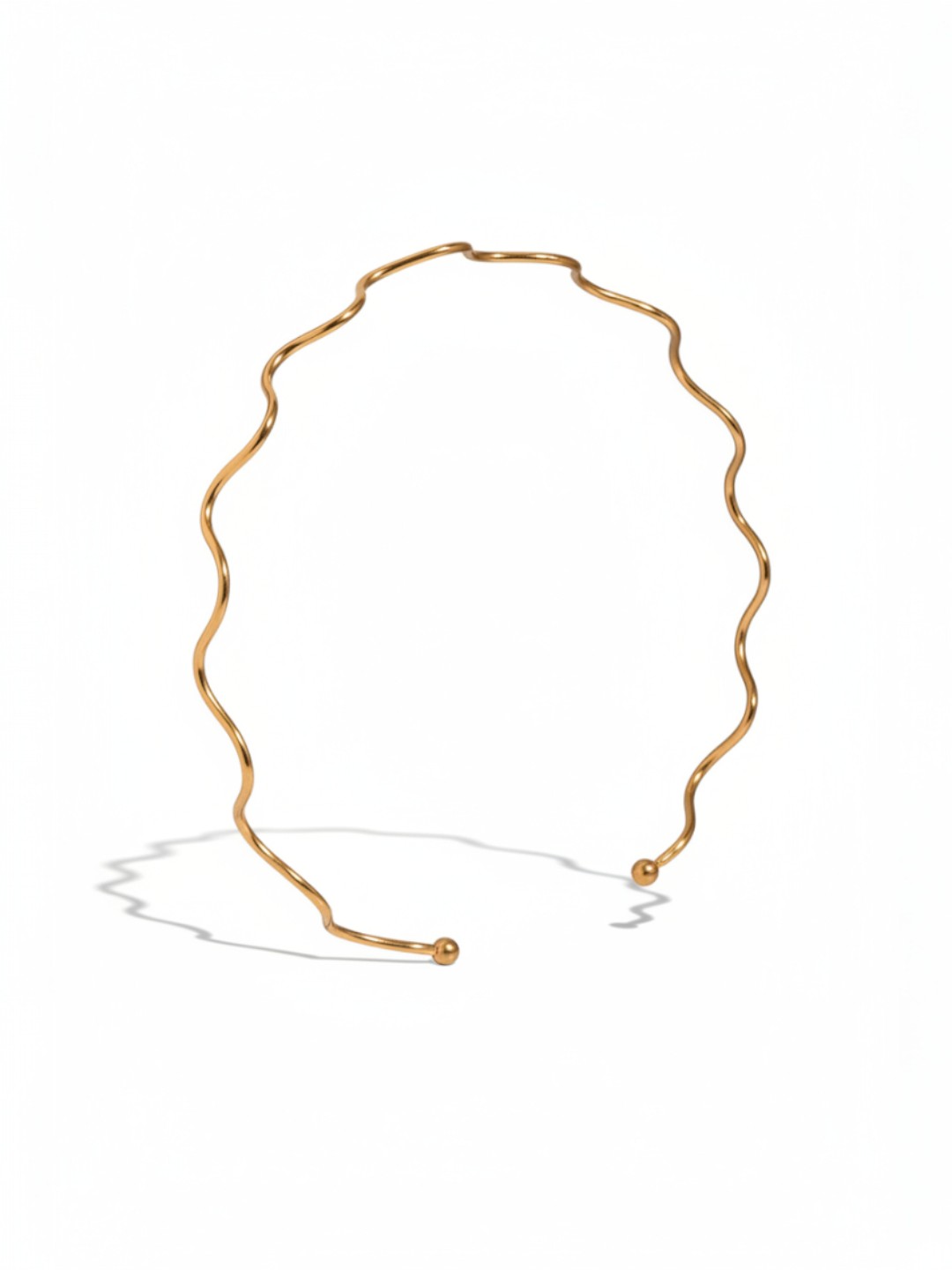 Irregular Collar Wavy Neck Choker