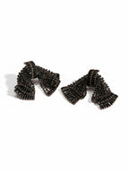Bow Knot Rhinestones Earrings