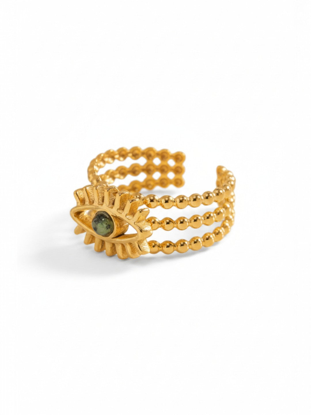 Multi Layers Devil Eye Open Ring