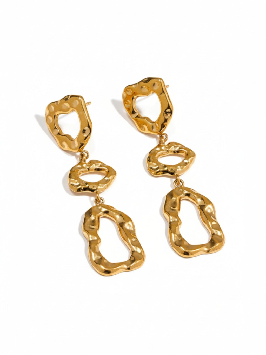 Hollow Temperament Drop Earrings