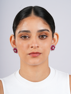 Ruby Bloom Studs