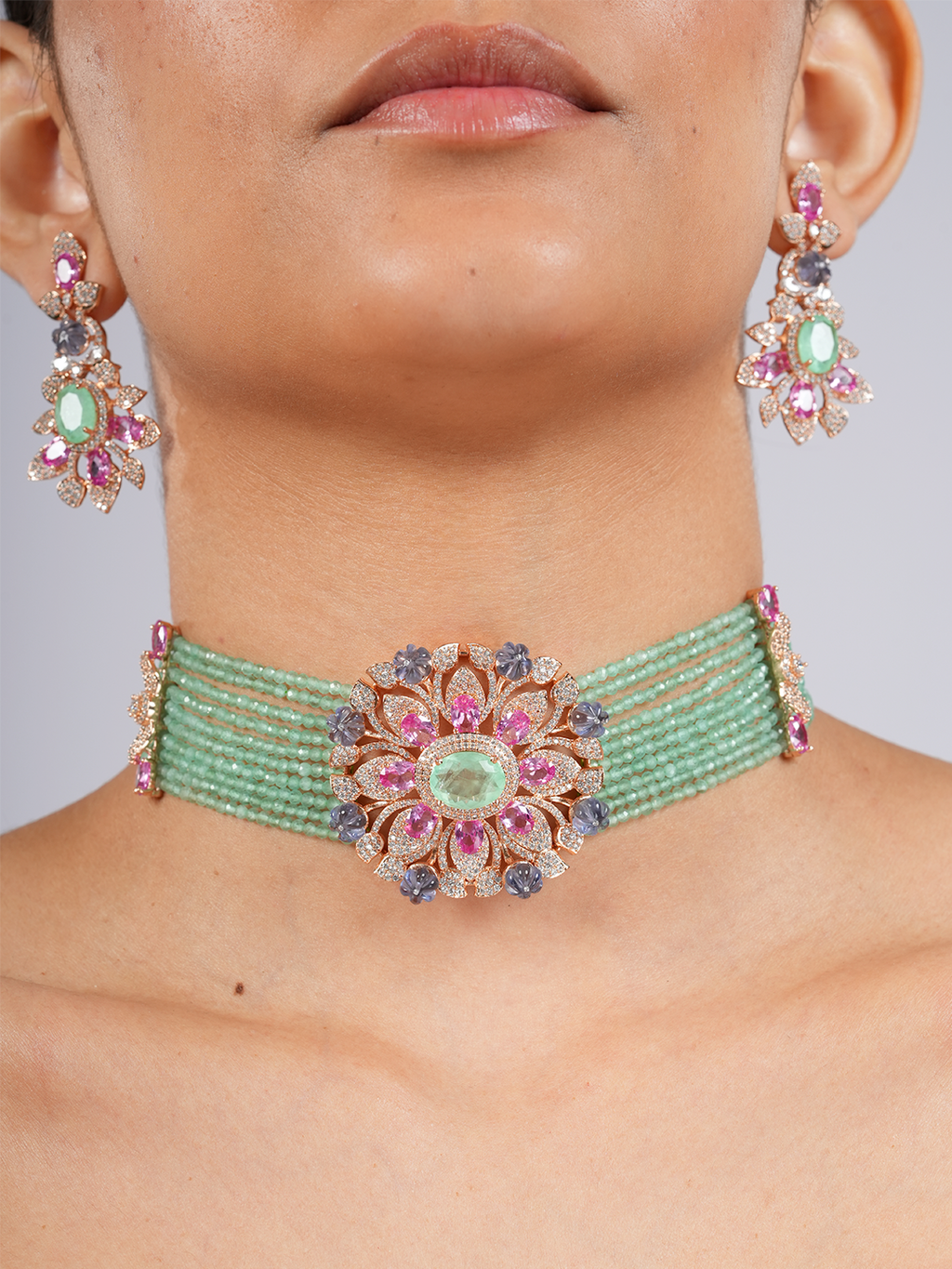Aura Flower Necklace