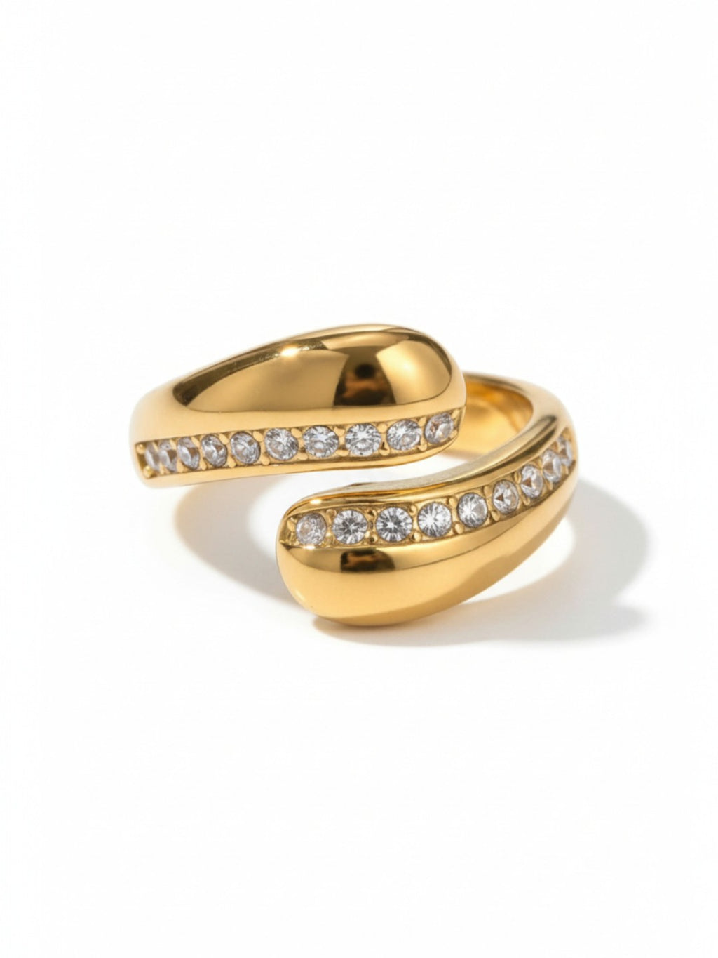 Commute Water Droplet Ring