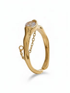 Cubic Zircon Open Ring