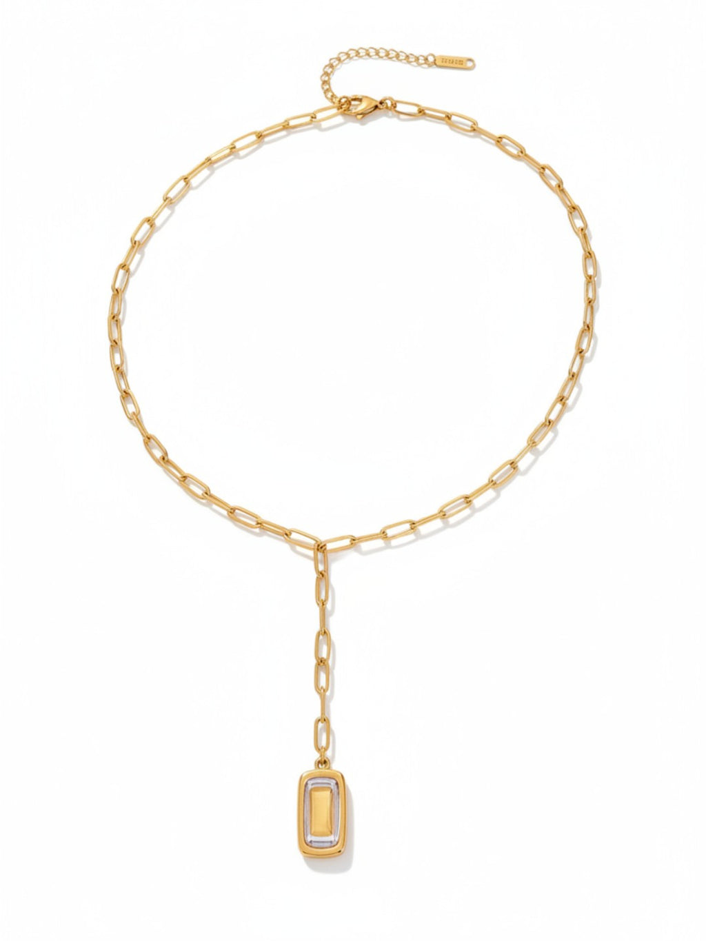 18k Gold-Plated Clavicle Chain Fashion Pendant Necklace
