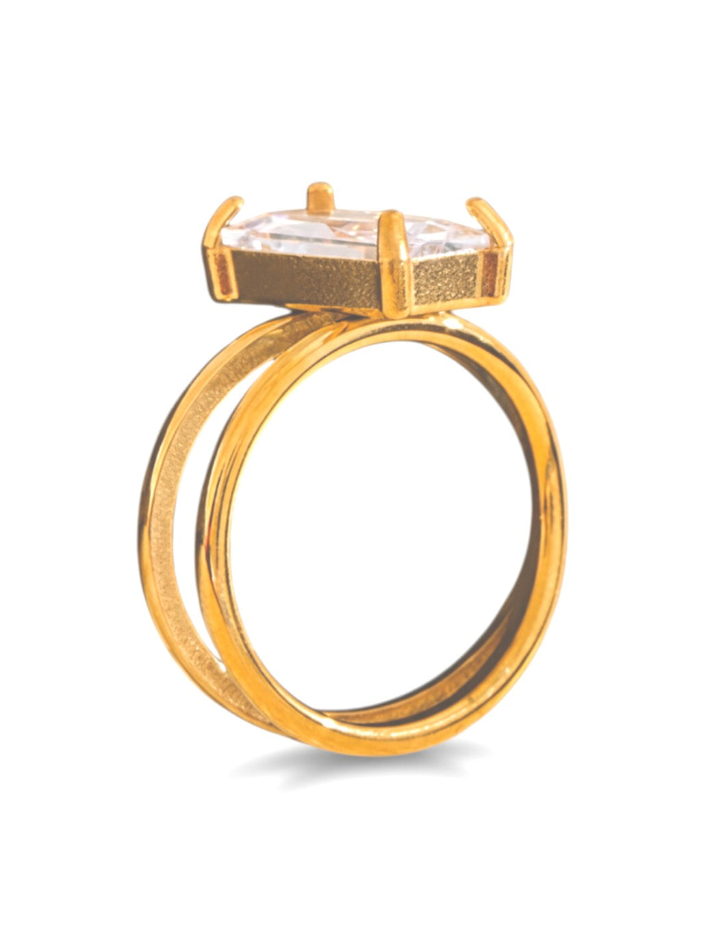 Luxury Bling Cubic Zirconia Ring Size 7