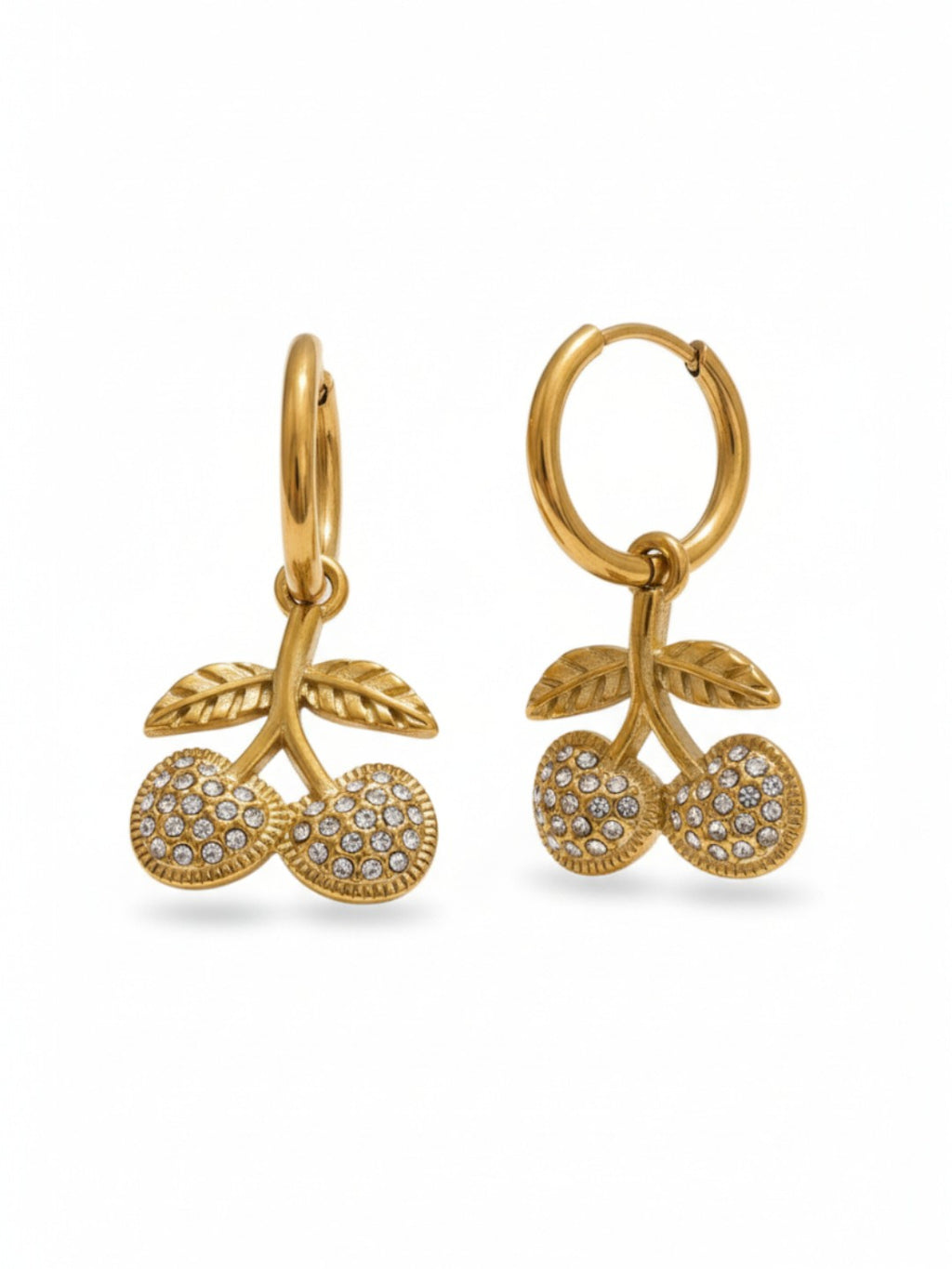 Cherry CZ Earrings