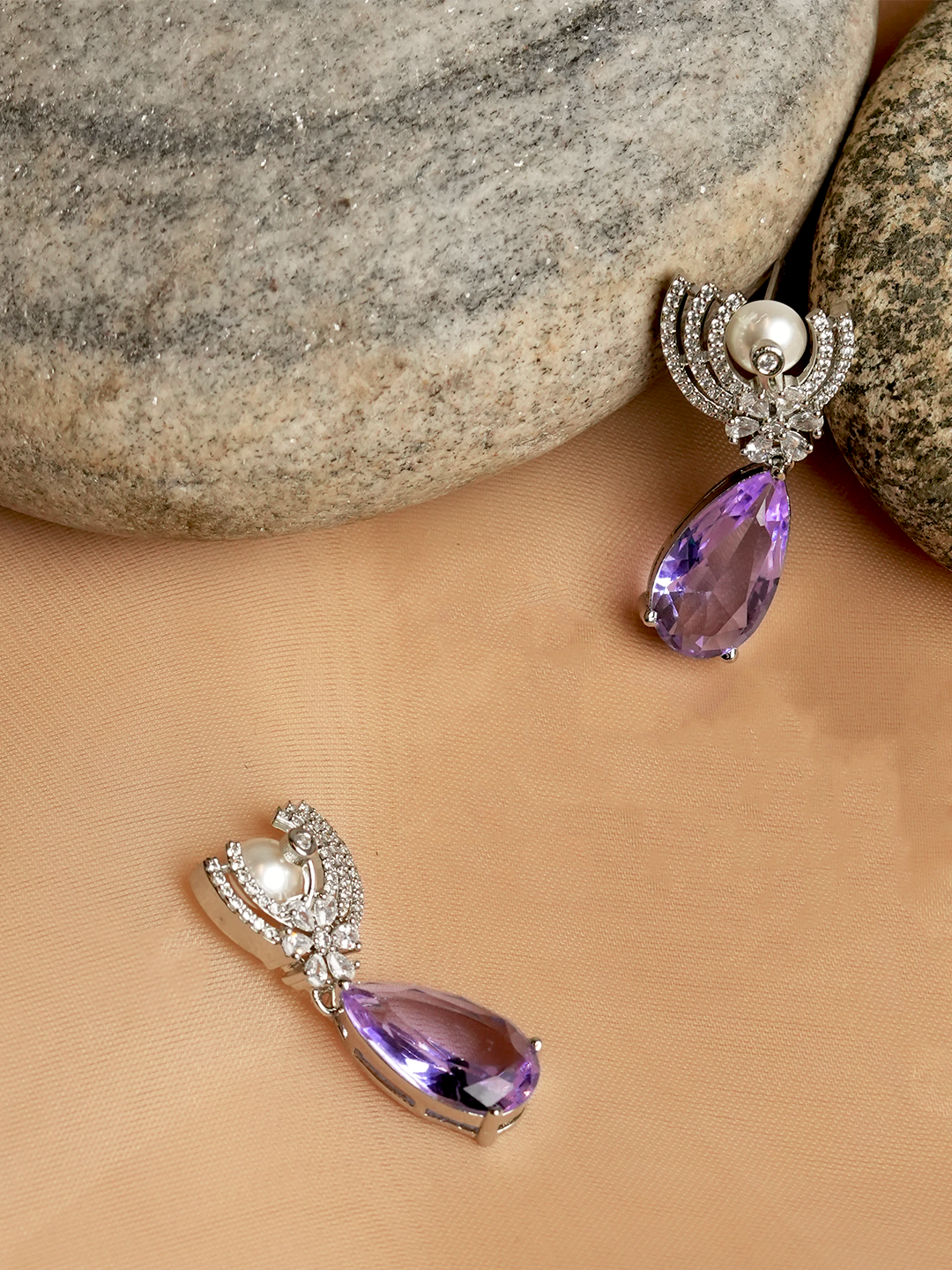 Small AD Earrings