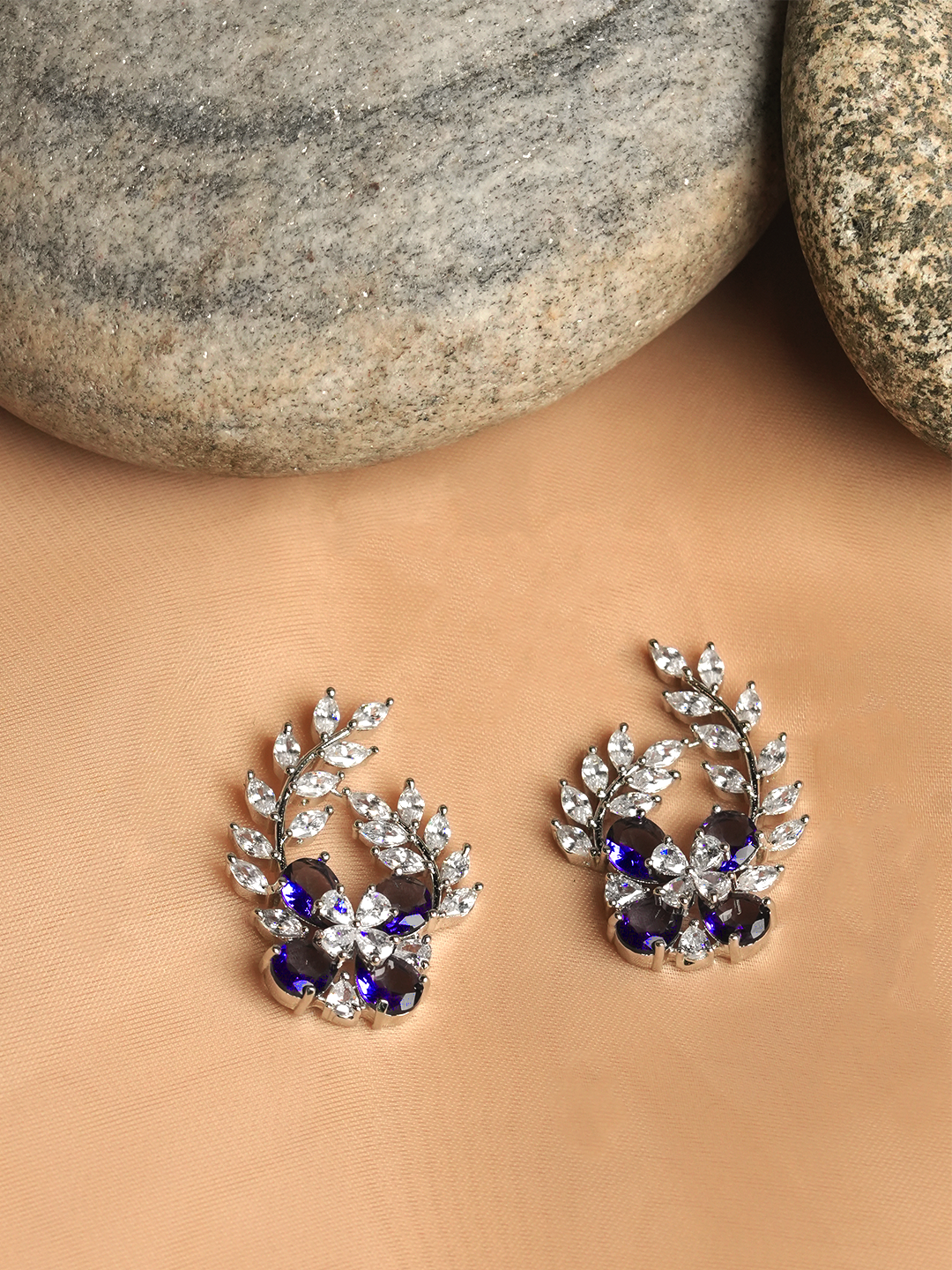 Small Designer AD Earrings