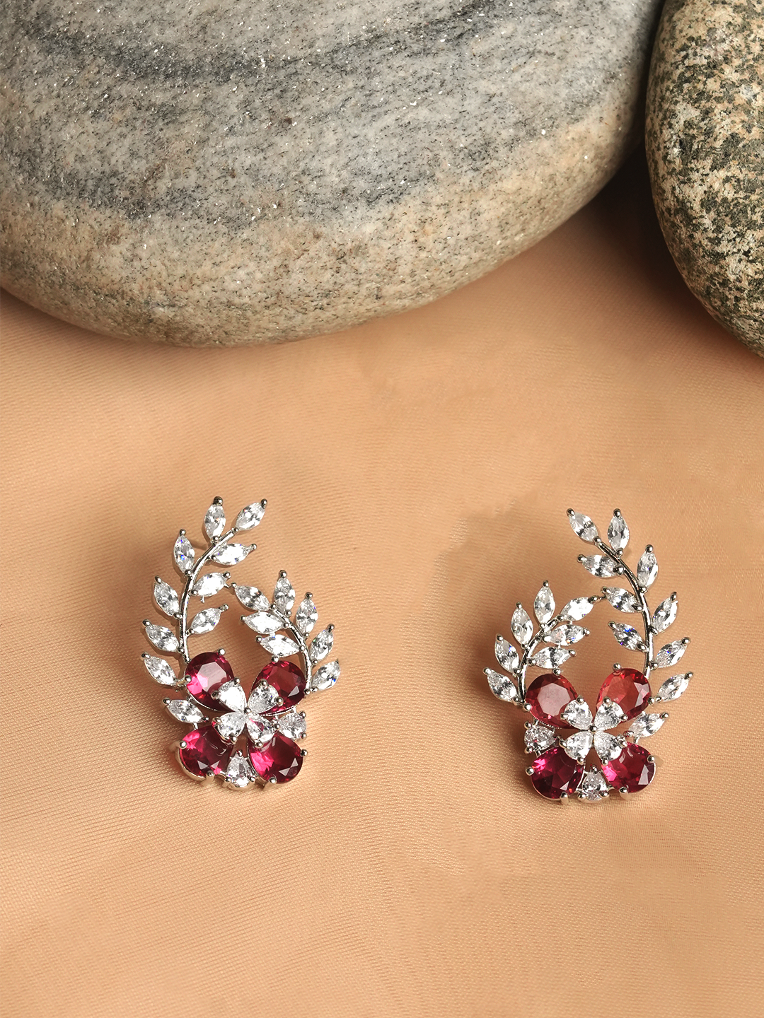 Small Designer AD Earrings