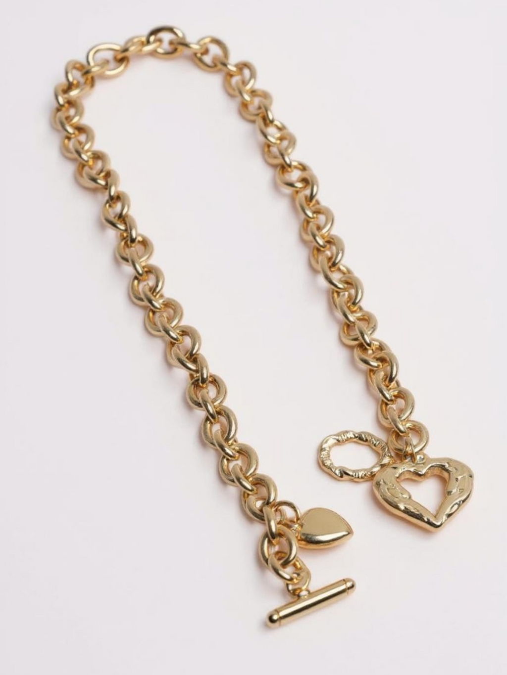 Lariat Heart Necklace