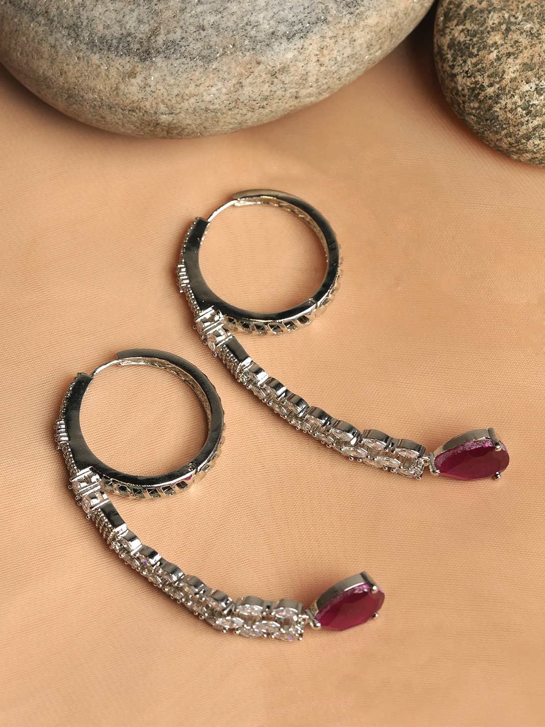 Long Drop AD Earrings