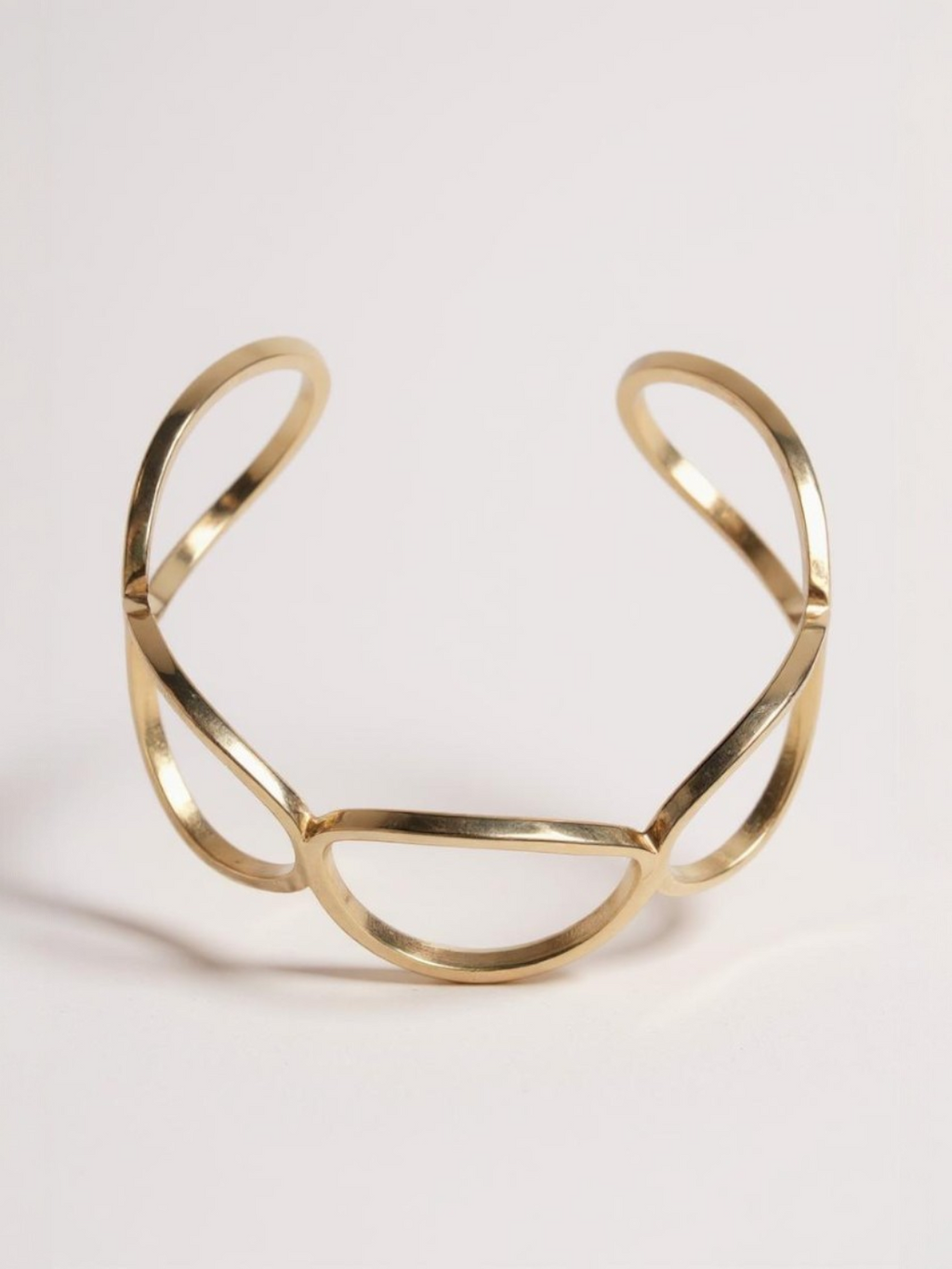 Metal Cuff Open Bracelet
