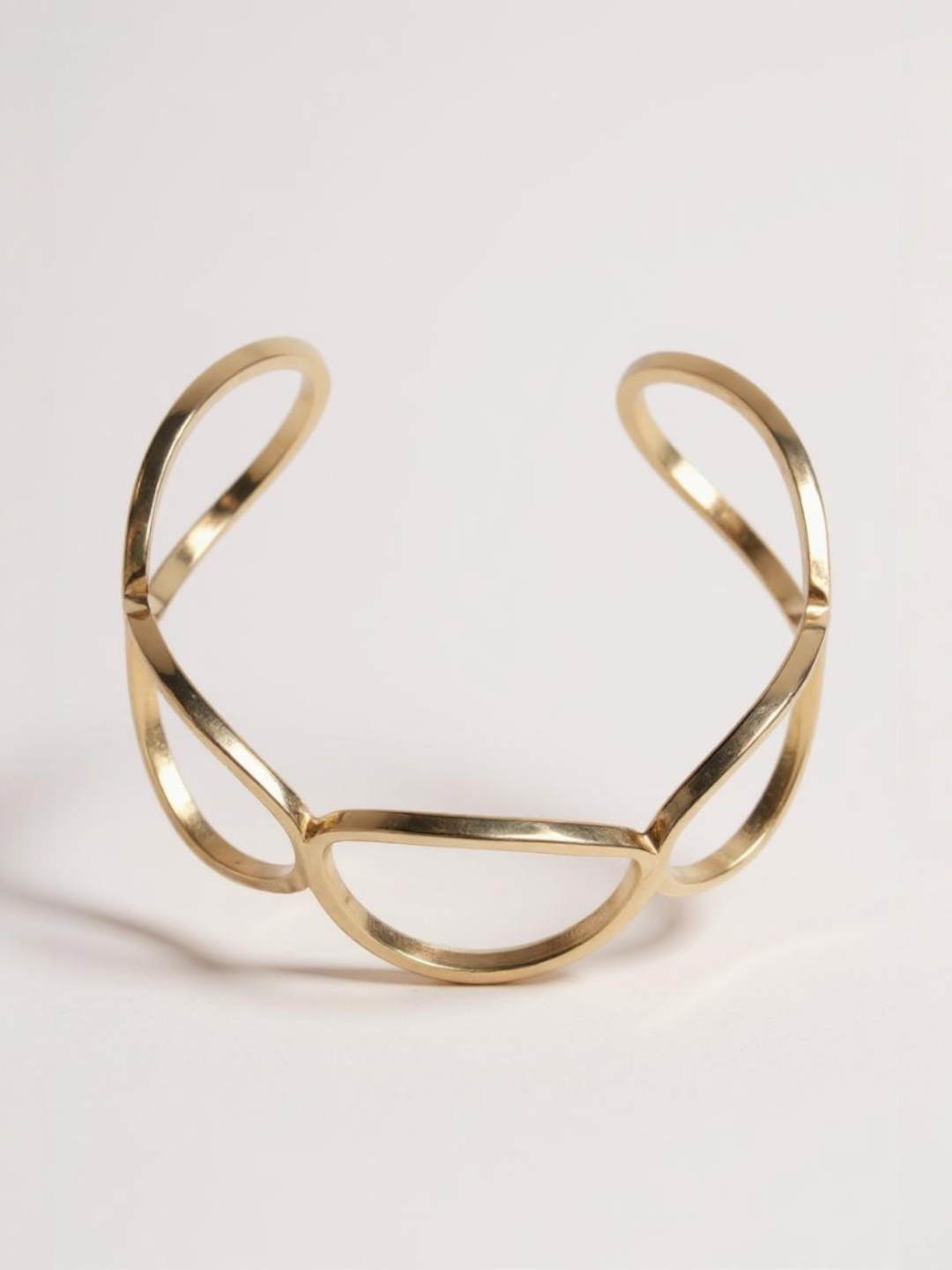 Metal Cuff Open Bracelet