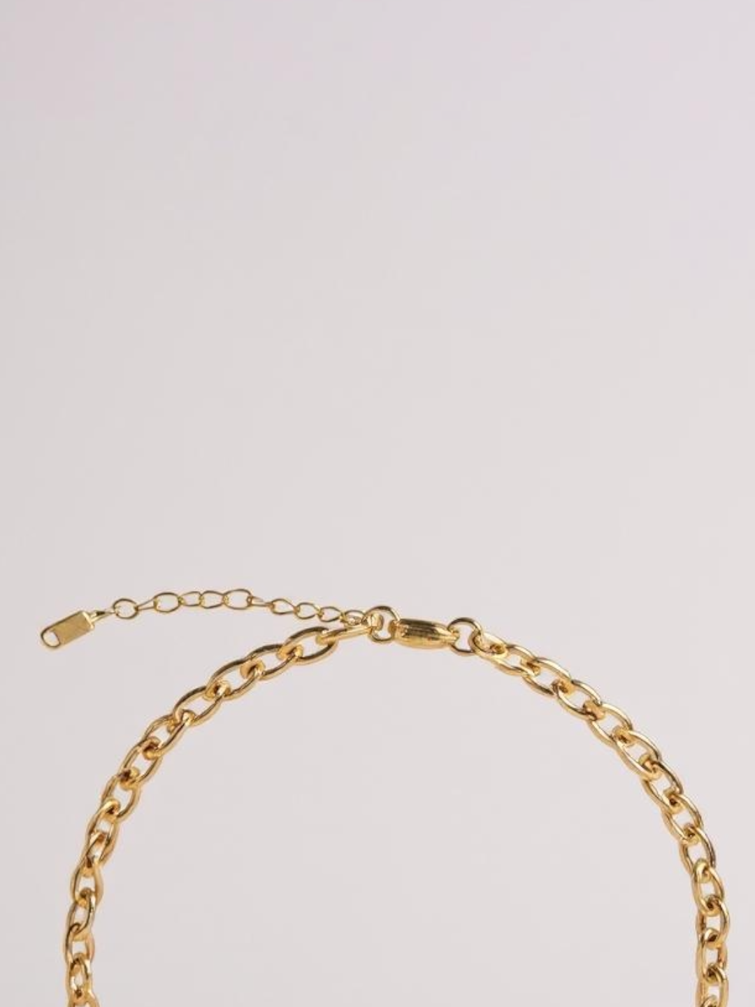 White Shell Square Pendant Necklace