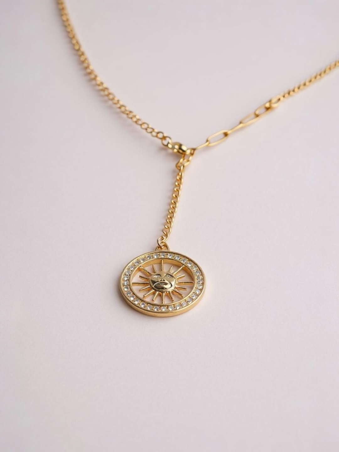 Sun Pendant Necklace