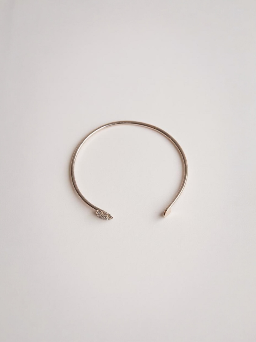 Open Adjustable Double Heart-Shape Bracelet