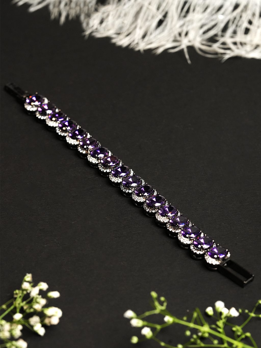 Black Polish AD Bracelet