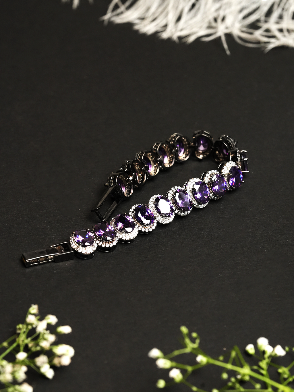 Black Polish AD Bracelet