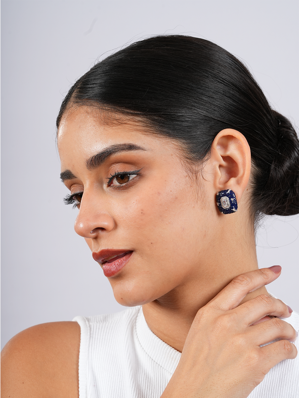 Midnight Shine Studs