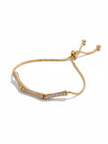 Atmospheric Golden Bamboo Bracelet