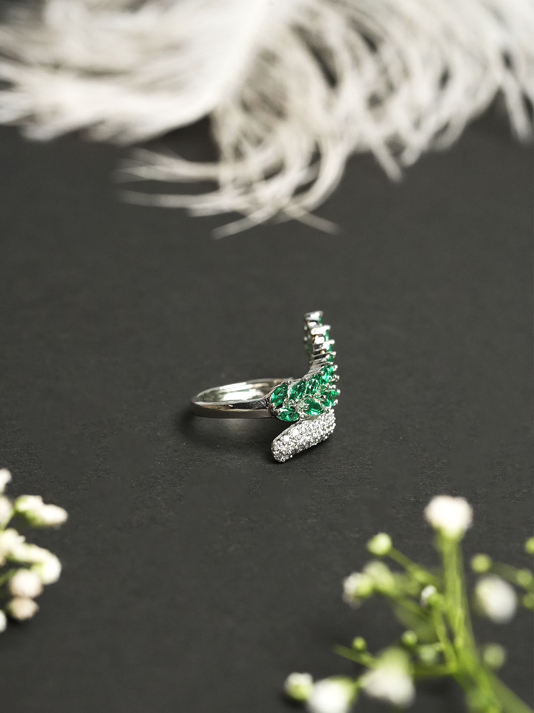 Small Designer AD Ring