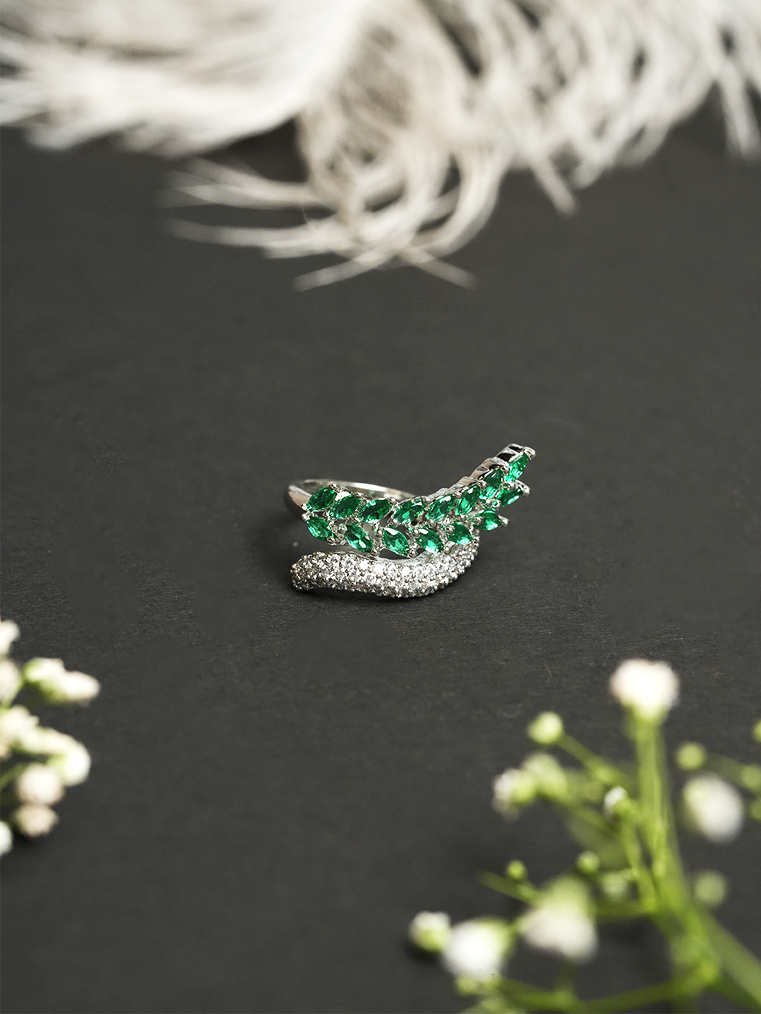 Small Designer AD Ring