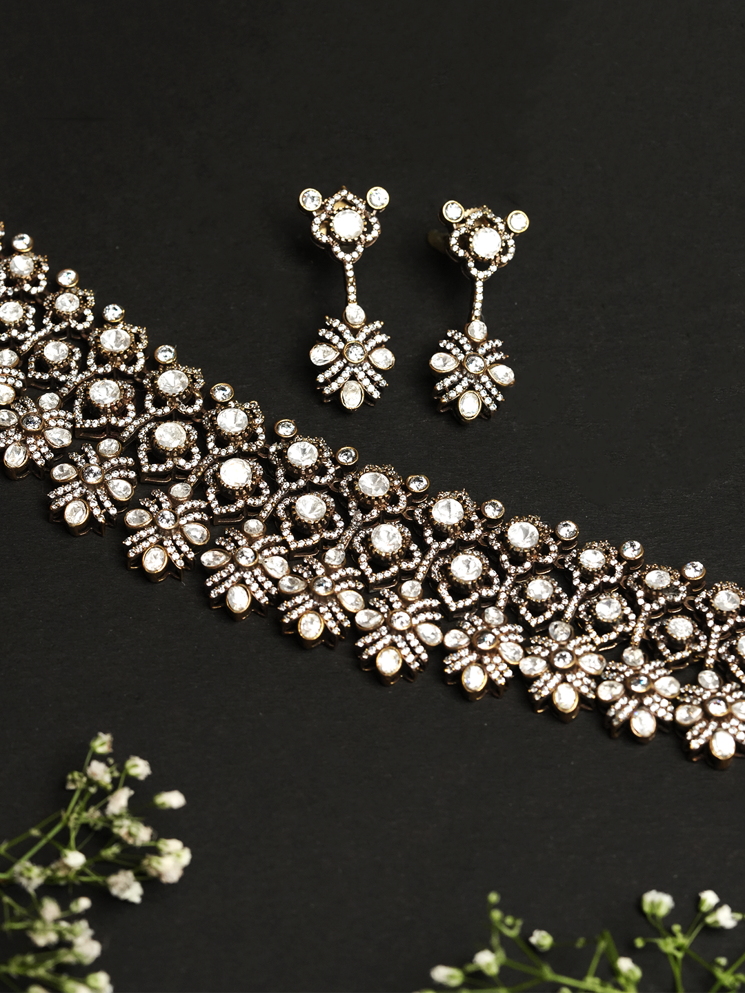 Heavy Antique Polish Victorian Necklace