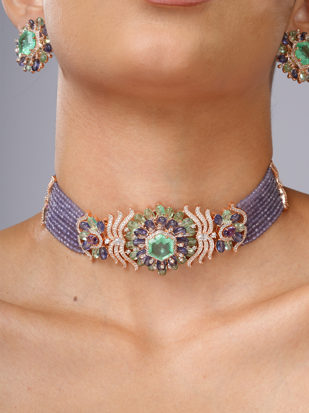Verd Crown Necklace
