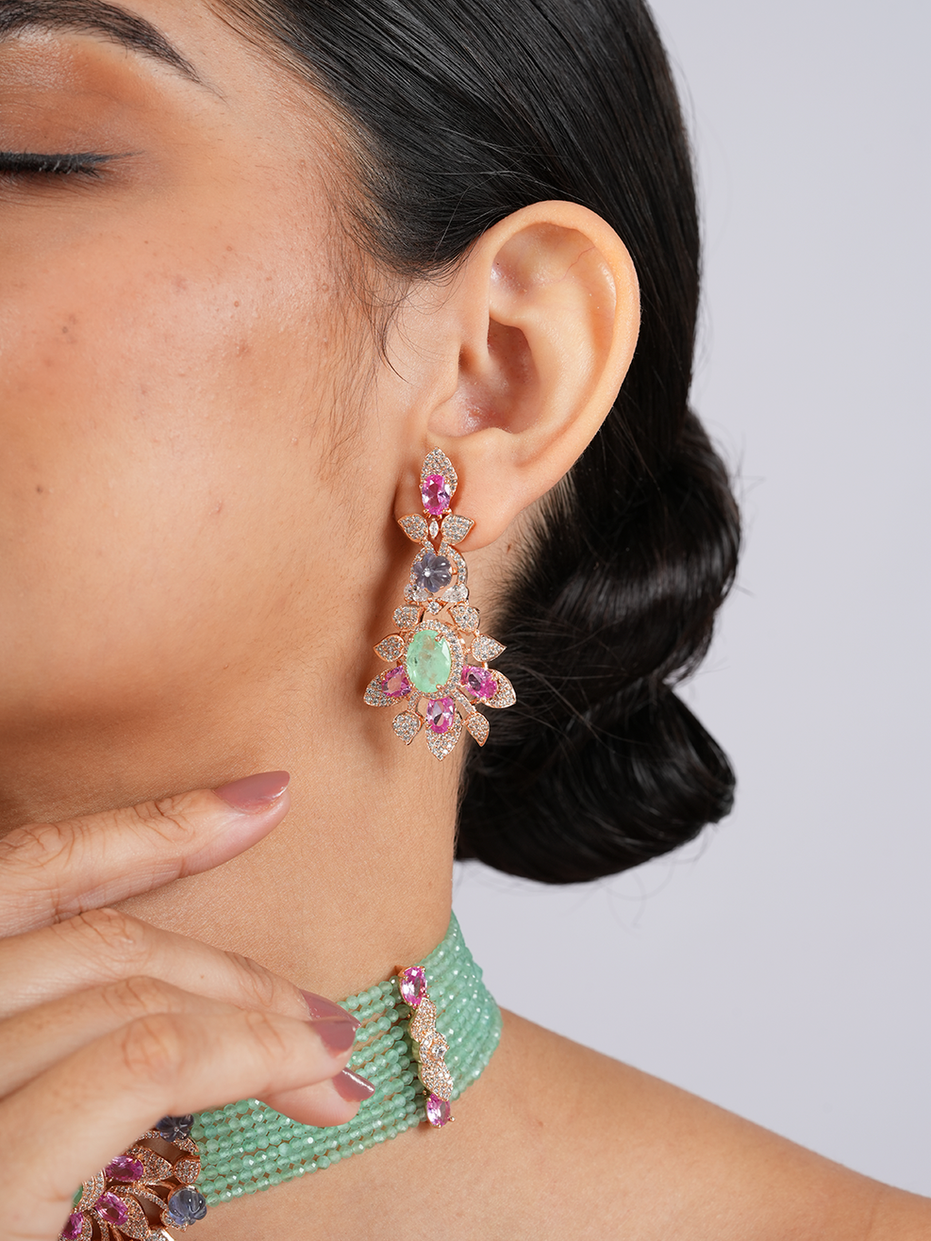 Aura Flower Necklace
