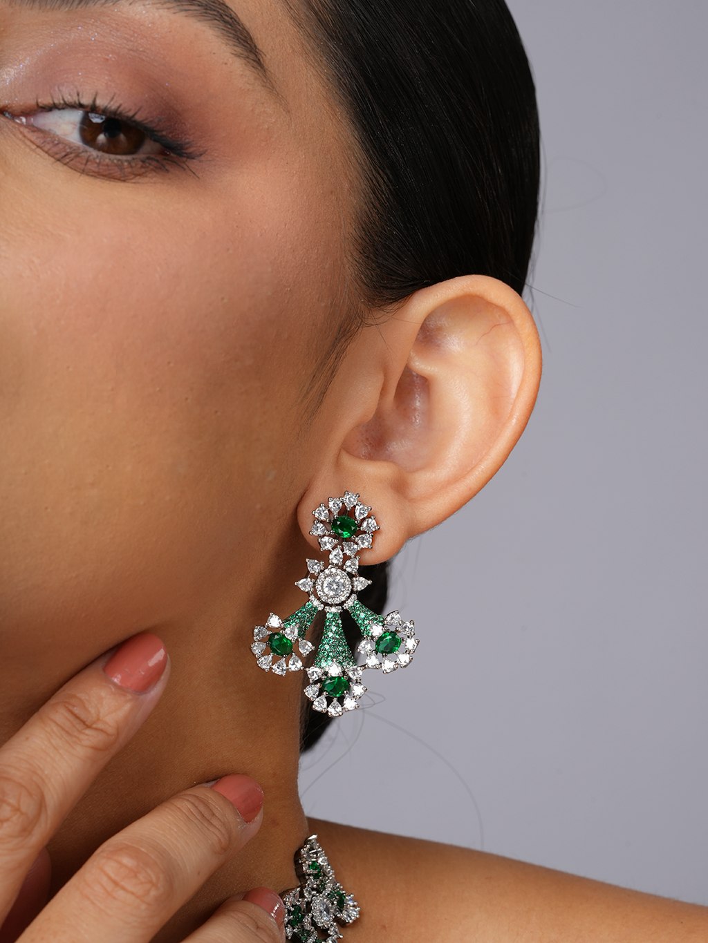 Emerald Cascade Necklace