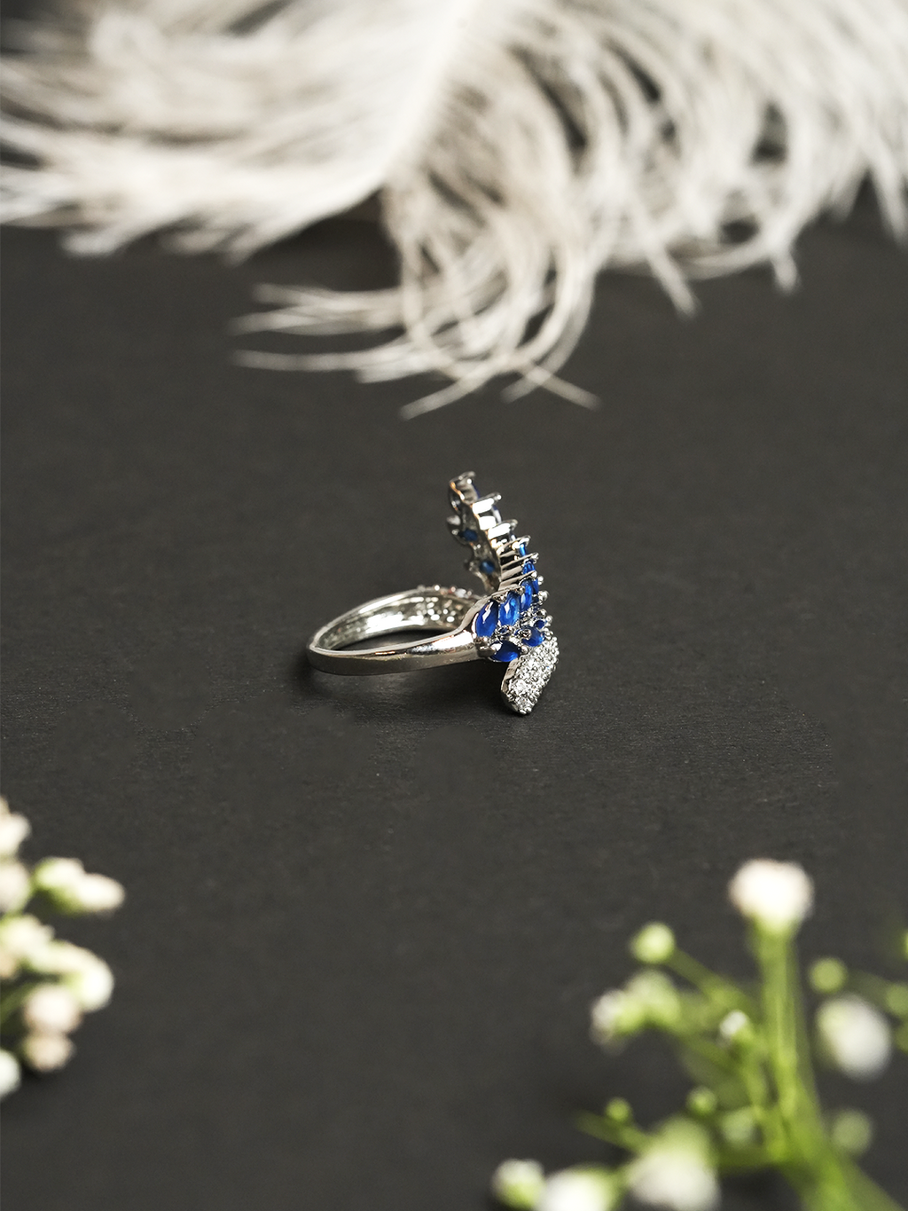 Small Designer AD Ring