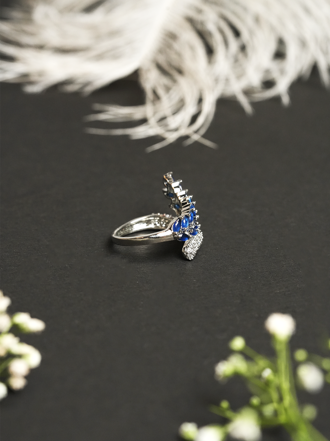 Small Designer AD Ring