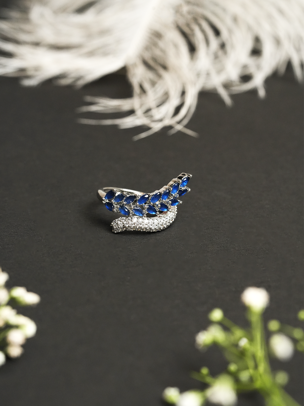 Small Designer AD Ring