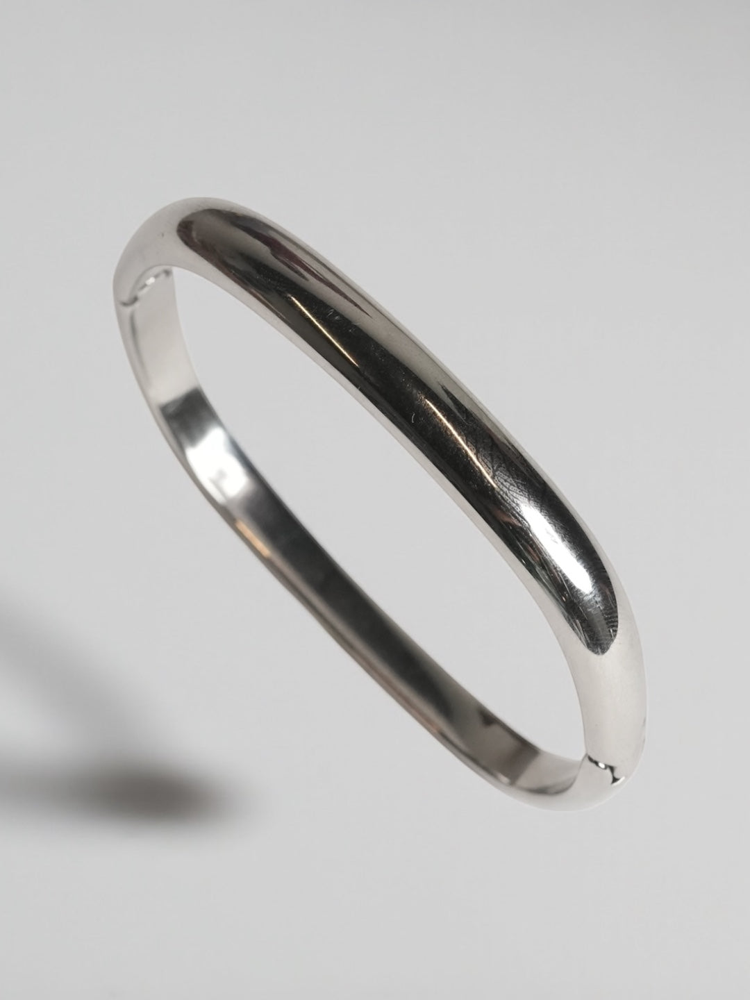 Buckle Steel Silver Bracelet