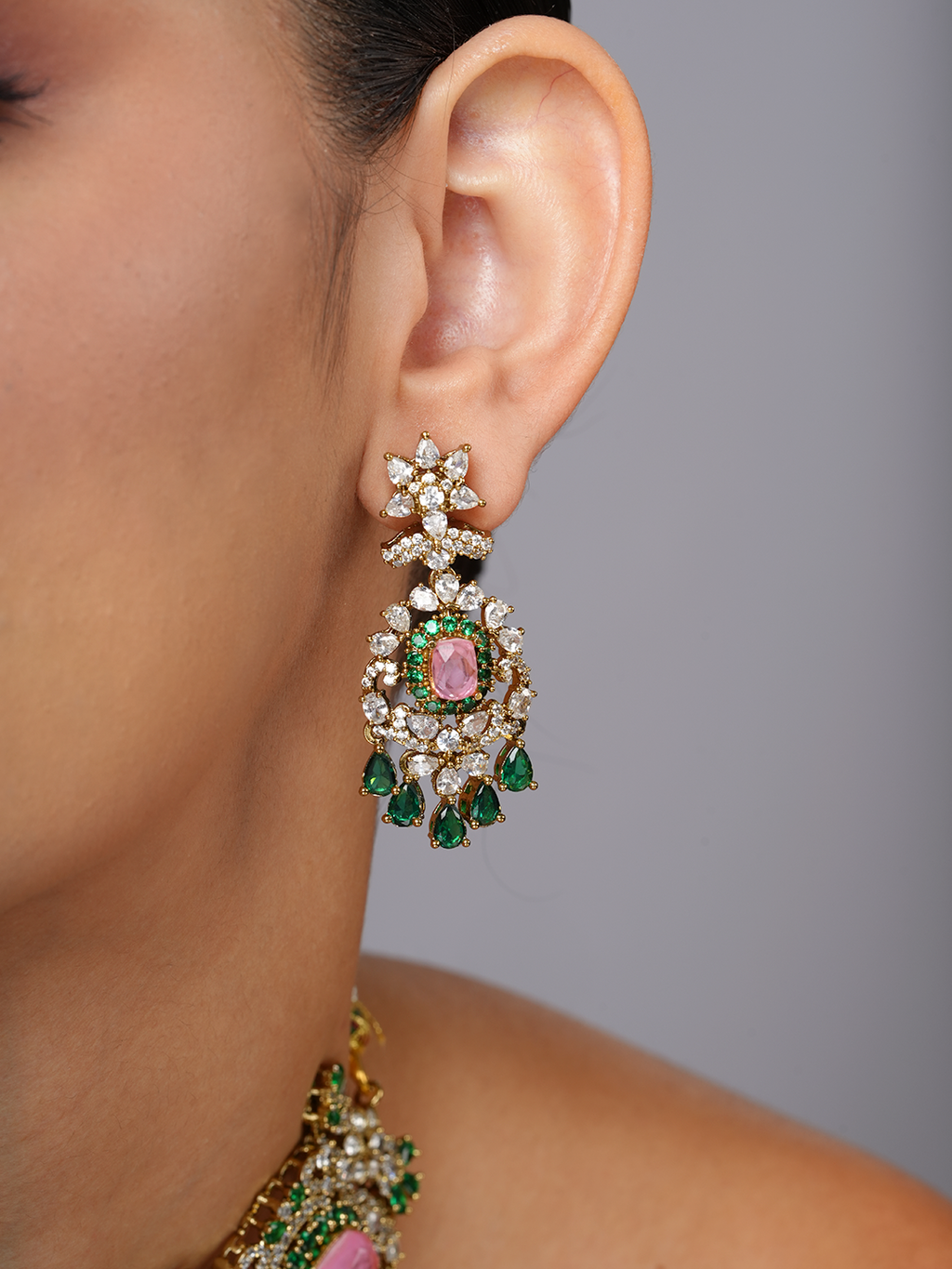 Pink Regent Necklace