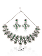 Emerald Cascade Necklace
