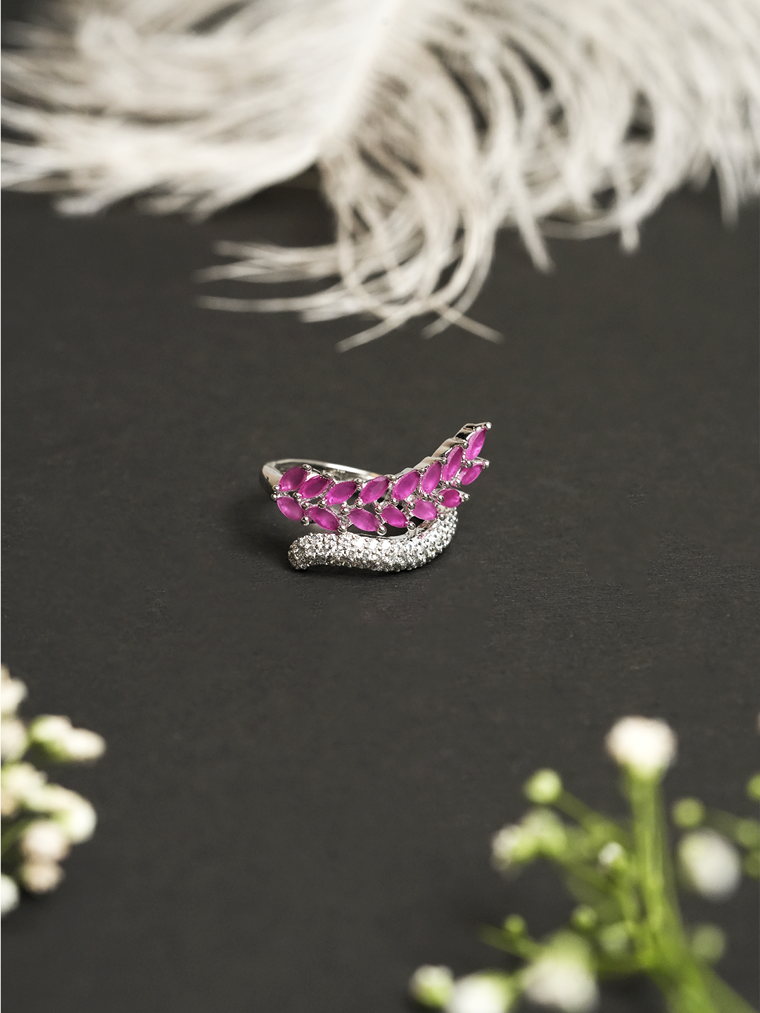 Small Designer AD Ring
