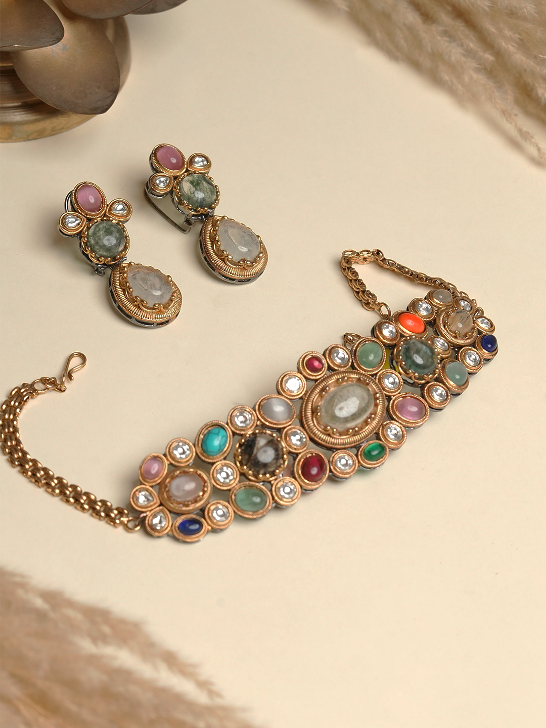 Small Navratan Choker