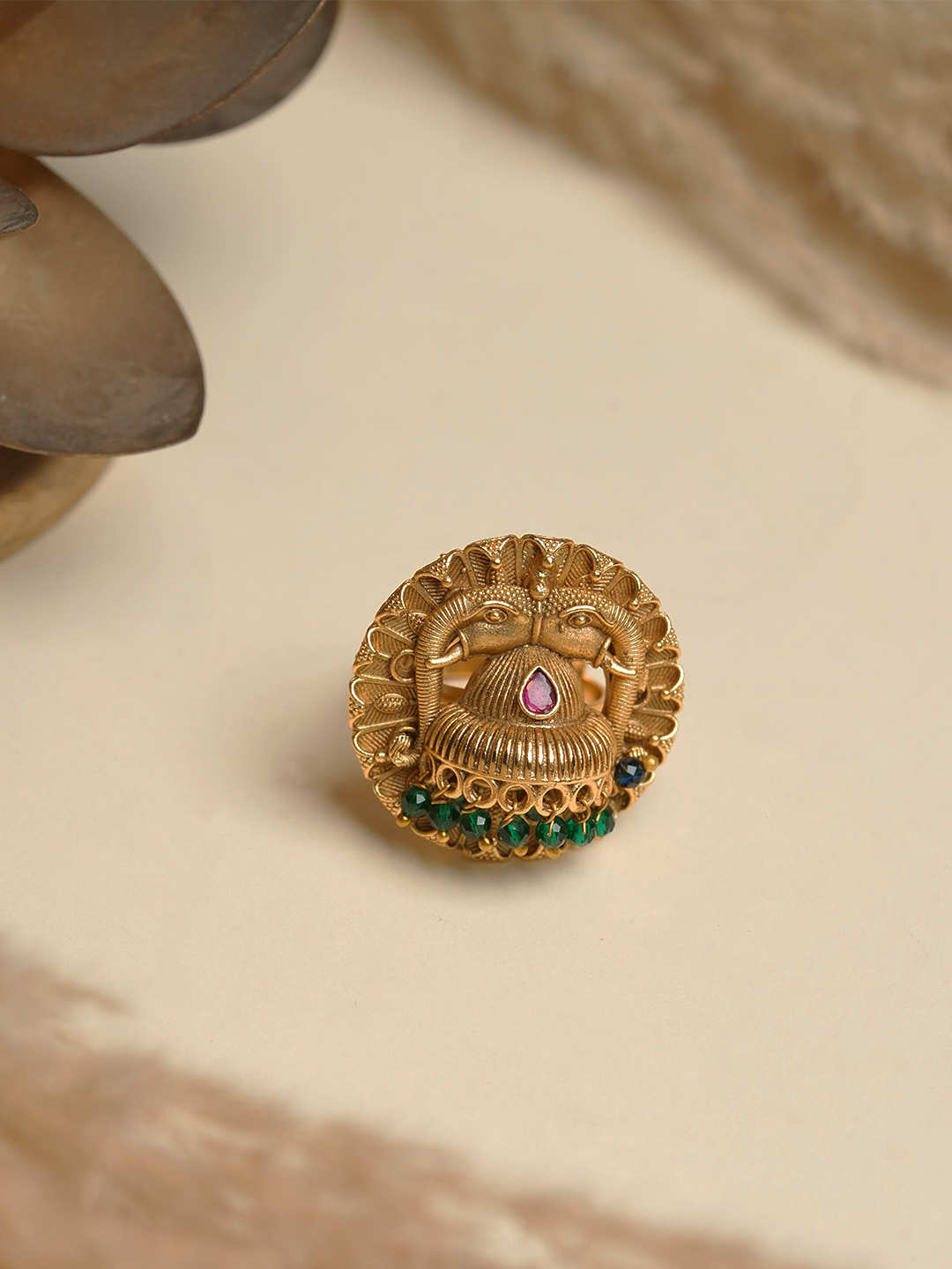 Round Antique Ring