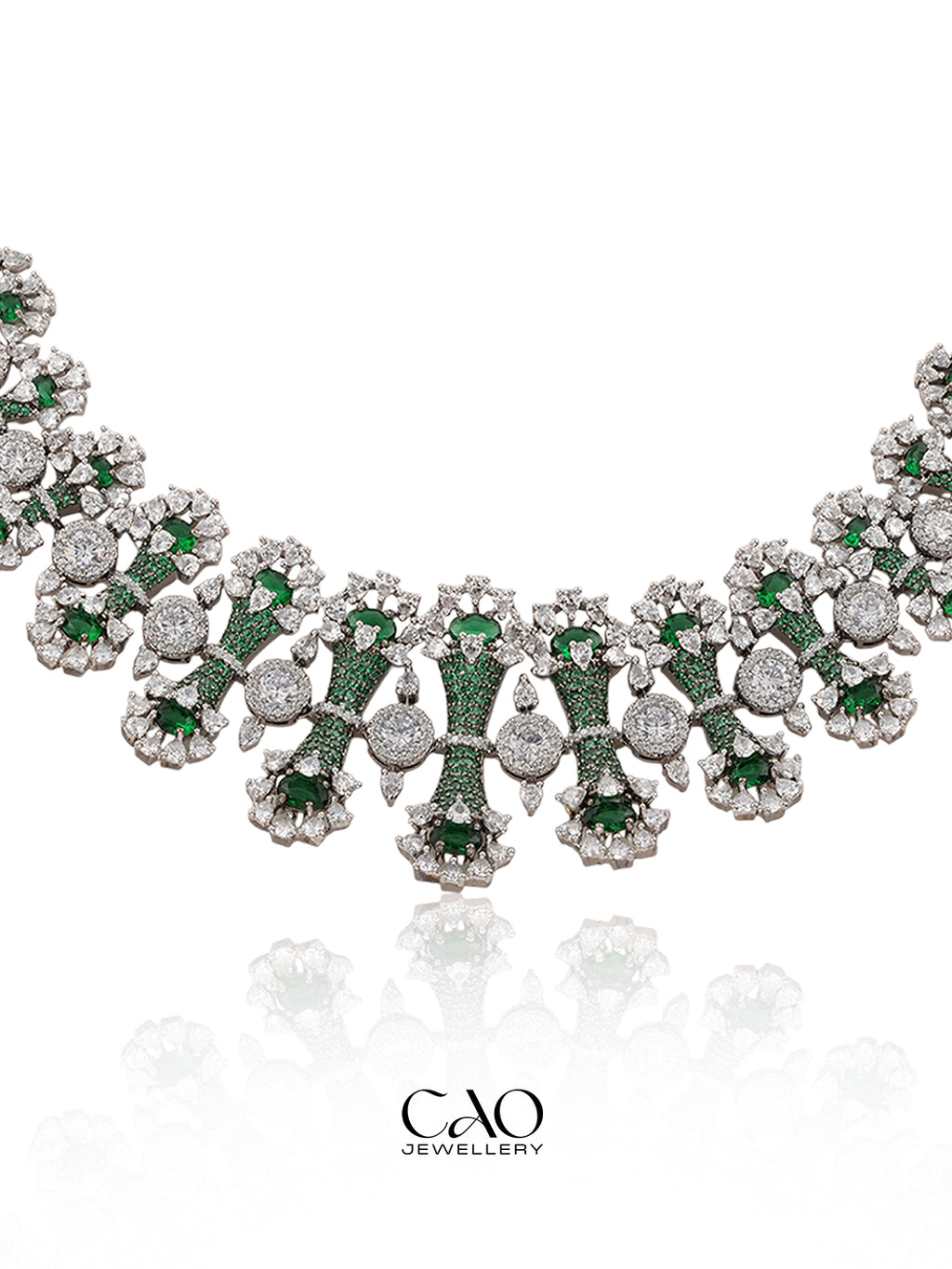 Emerald Cascade Necklace