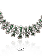 Emerald Cascade Necklace