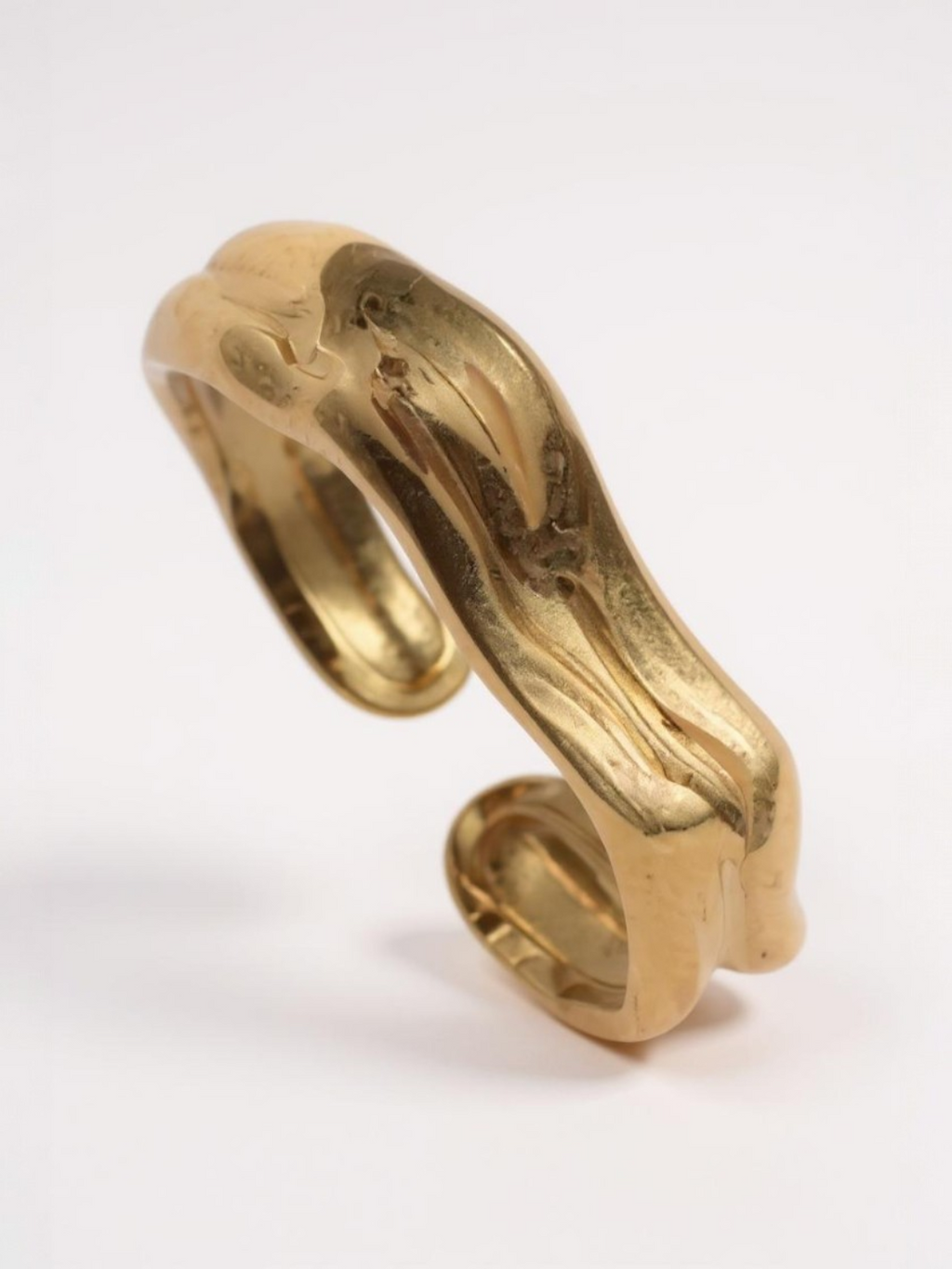 Stainless Steel Irregular Wave Opening Ring