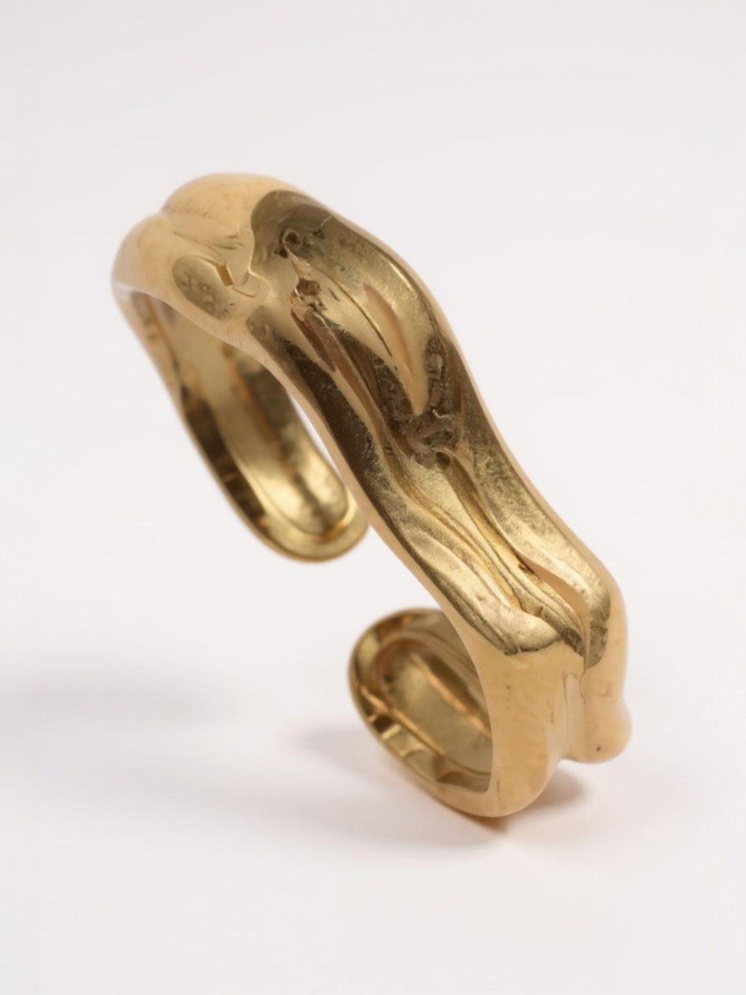 Stainless Steel Irregular Wave Opening Ring