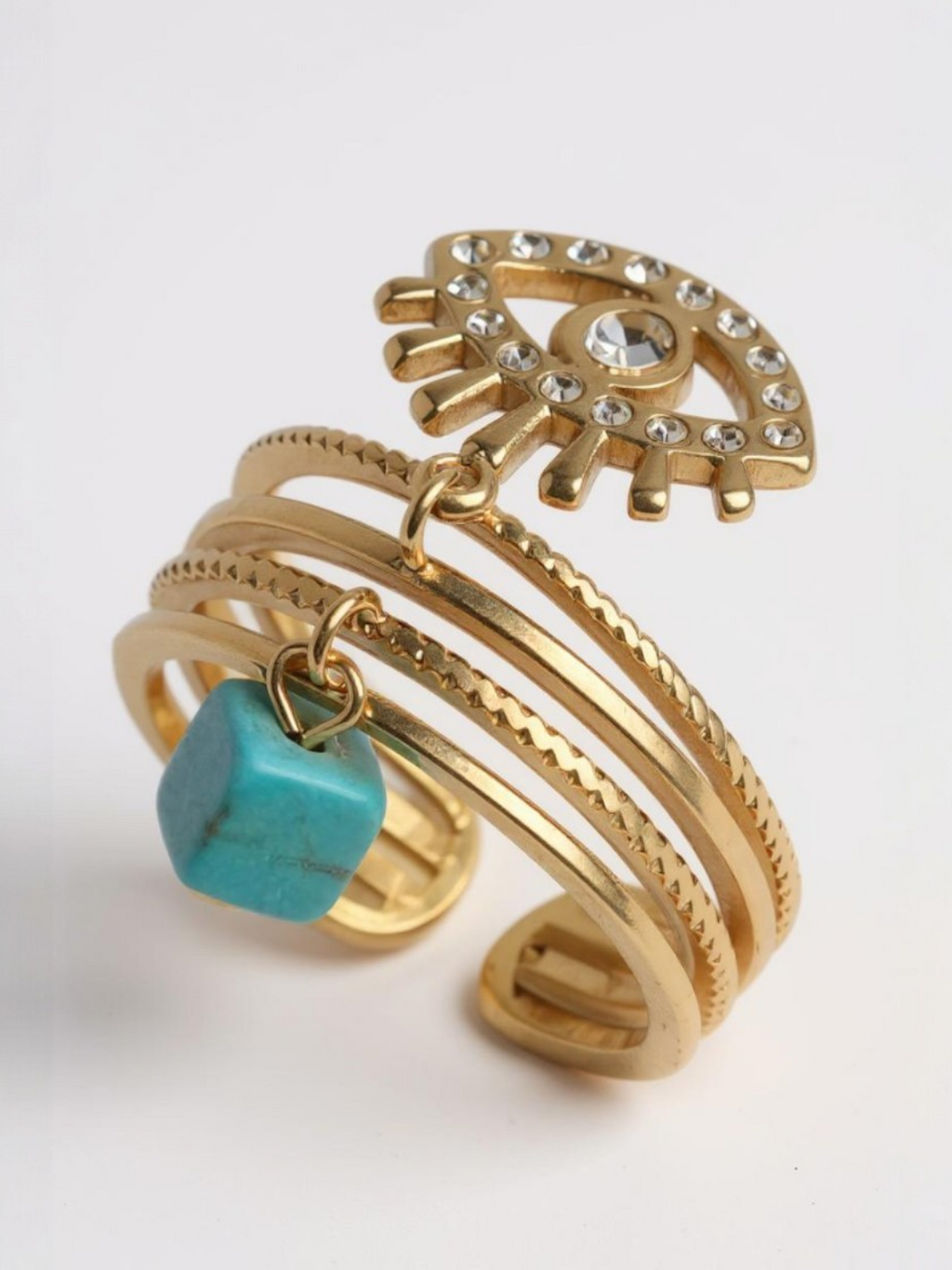 Devil Eye Charm Ring