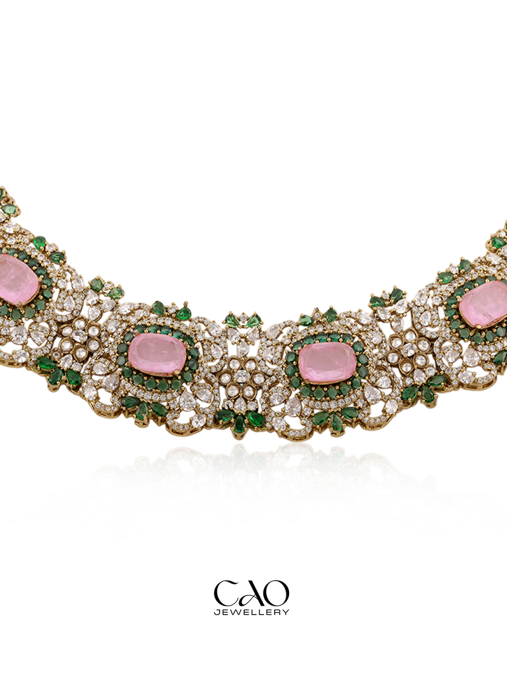 Pink Regent Necklace