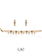 Pearl Mosaic Necklace